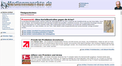 Desktop Screenshot of medienmaerkte.de